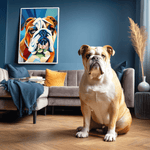 Cubism Style - Pet Canvas