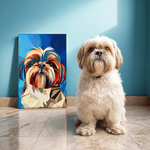 Cubism Style - Pet Canvas