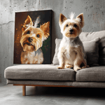 Gravity Style - Dog Portrait