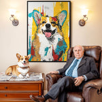 Abstract Style - Canvas Pet Portrait