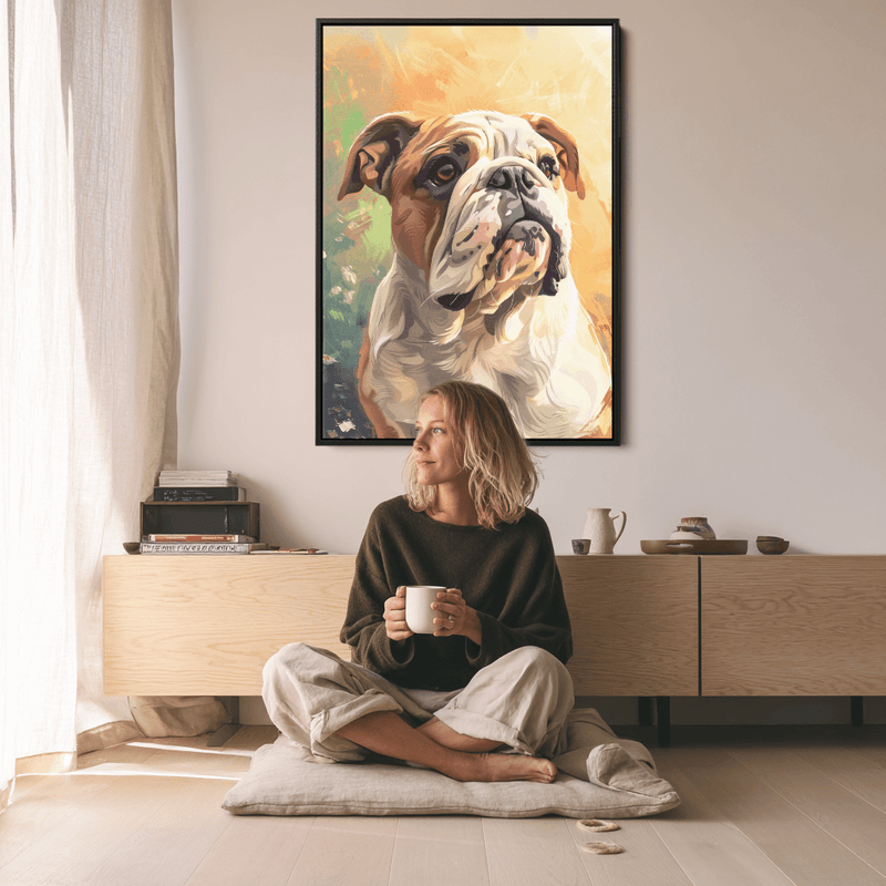 Whimsical Style - Memory Dog Gift Canvas