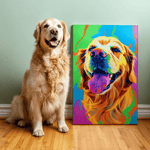 Pop Art Style -  Pet Portrait