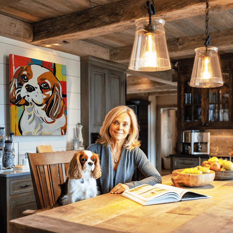 Picasso Style -  Dog Portrait