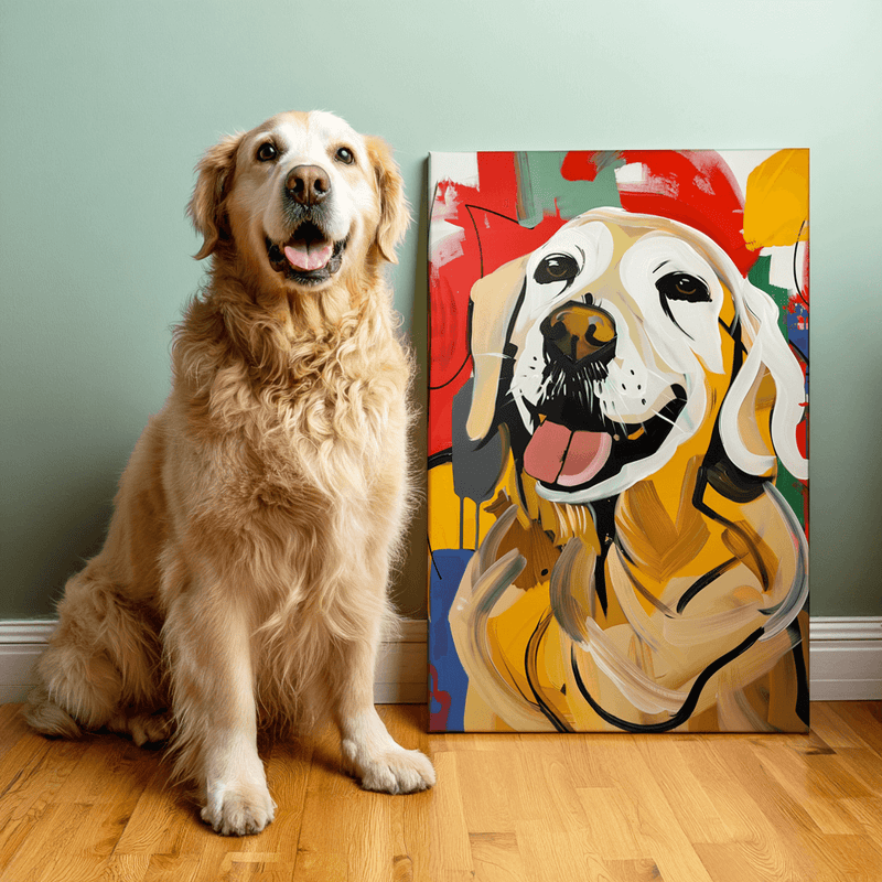 Picasso Style - Canvas Pet Portrait
