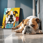 Abstract Style - Canvas Pet Portrait