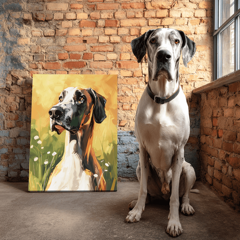 Whimsical Style -  Pet Portrait