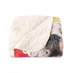 Spectrum Stripes Custom Pet Photo Blanket