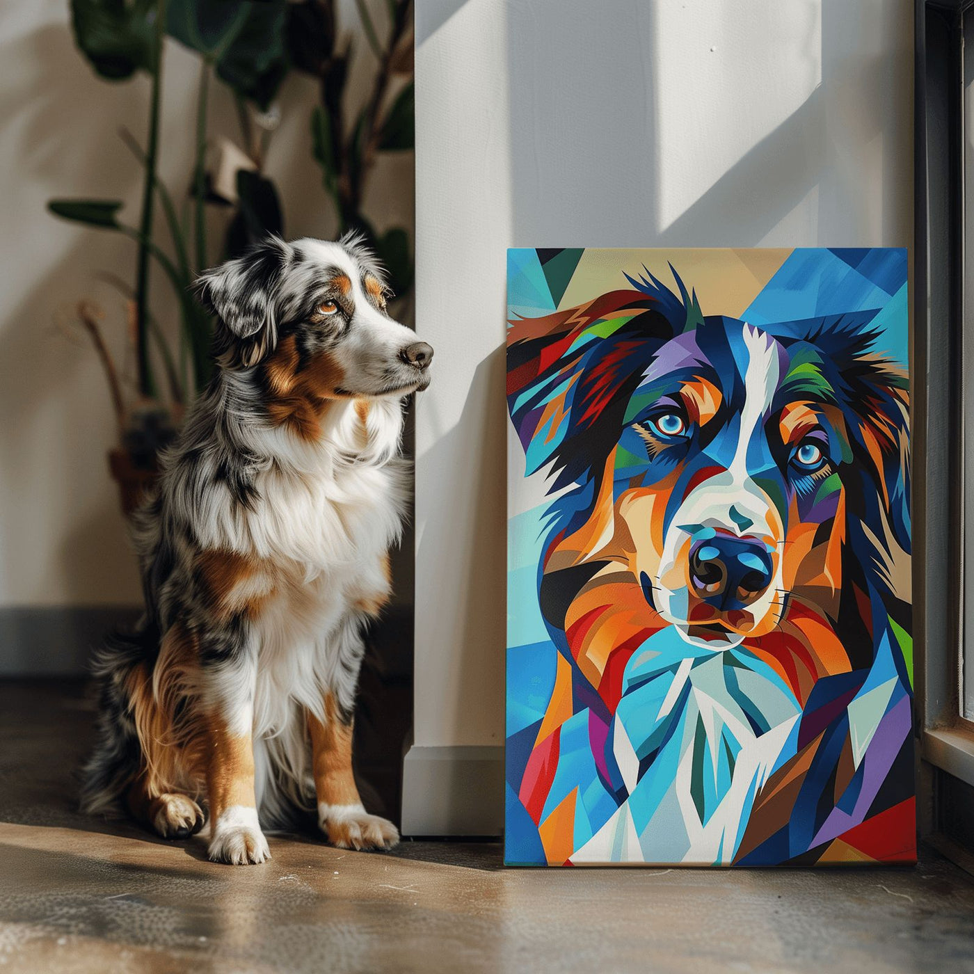 Cubism Custom Pet Portrait