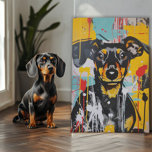 Basquiat Custom Pet Portrait