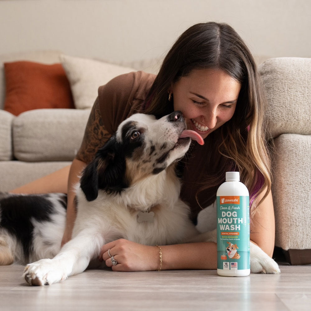 PawSafe Dog Mouthwash Fresh Breath Healthy Teeth