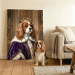 The Monarch - Dog King Portrait