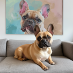 Painterly Custom Pet Portrait