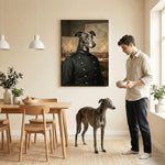 The Strategist - Dog General Portrait