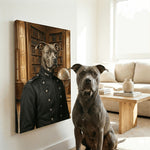 The Strategist - Dog General Portrait