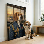 The Veteran - Dog Military Portrait