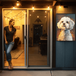 Gravity Style - Dog Memorial Canvas Frame