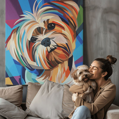 Cubism Custom Pet Portrait