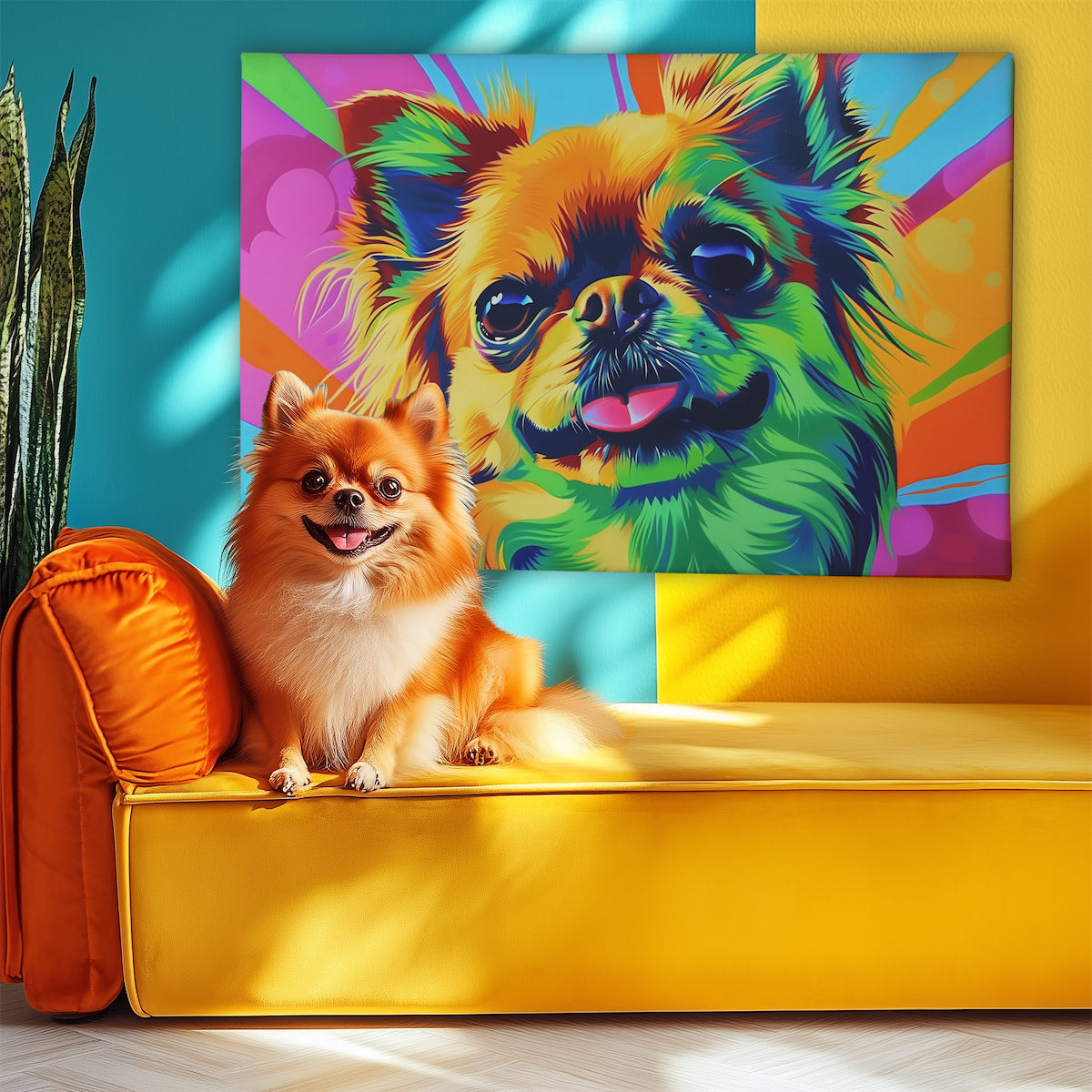 Pop Art Custom Pet Portrait