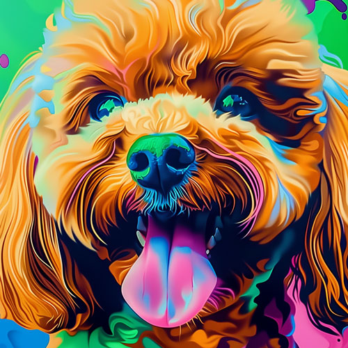 Pop Art Custom Pet Portrait