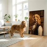 The Scholar - Victorian Pet Portrait