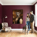 The Scholar - Victorian Pet Portrait