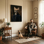 The Distinguished - Victorian Pet Portrait