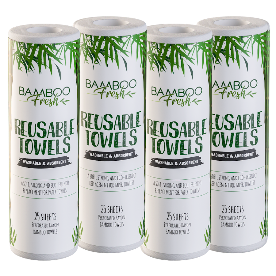Reusable Bamboo Towels